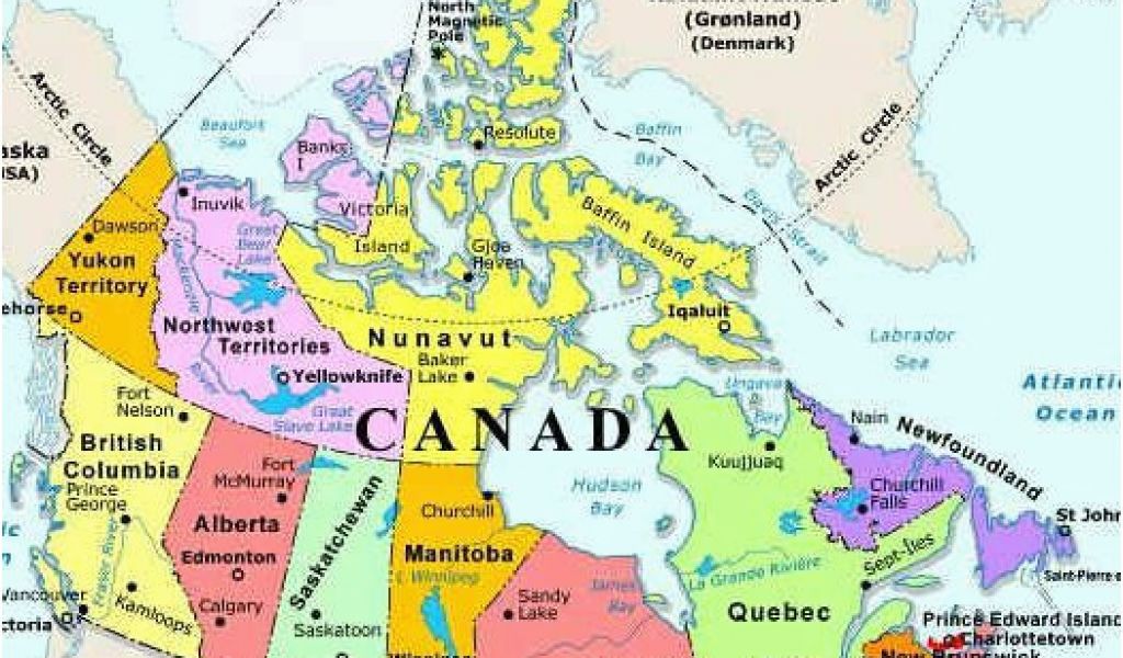 western canada road trip map