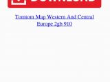 Western Europe Map tomtom tomtom Map Western and Central Europe 2gb 910 by Acbenlinkbe