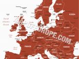 Western Europe Map with Capitals Map Of Europe Europe Map Huge Repository Of European