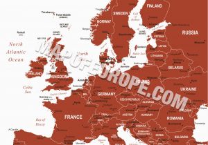 Western Europe Map with Capitals Map Of Europe Europe Map Huge Repository Of European