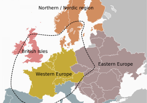 Western Europe Region Map atlas Of Europe Wikimedia Commons