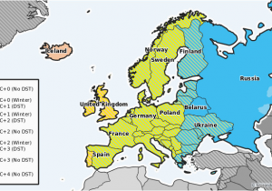 Western Europe Time Zone Map Canada Timezones A Maps 2019