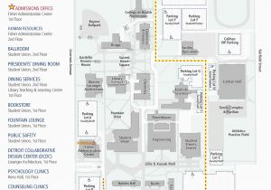 Western Michigan Campus Map Campus Locations University Of Detroit Mercy