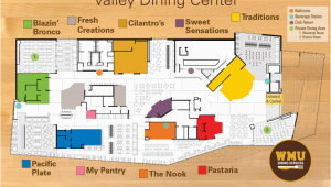 Western Michigan Campus Map Valley Dining Center Dining Services Western Michigan University