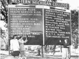 Western Michigan University Map 1952 Maps Campus Planning Western Michigan University