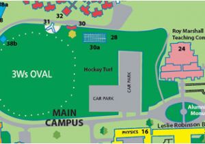 Western New England University Map Campus Map the University Of the West Indies at Cave Hill Barbados