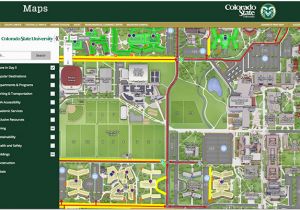 Western State Colorado University Map top Colorado State University Map Galleries Printable Map New
