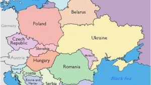 Where is Albania Located On A Map Of Europe Maps Of Eastern European Countries