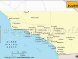 Where is Anaheim California On the Map Map Of southern California Cities California Maps California Map