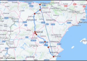 Where is Bilbao In Spain Map Map Of Spain Murcia