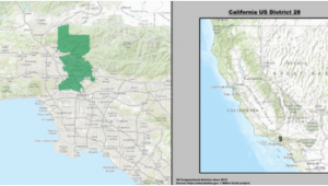 Where is Burbank California On the Map California S 28th Congressional District Wikipedia