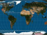 Where is California Located On the World Map Earthquake Info M2 6 Earthquake On Wed 14 Nov 15 56 32 Utc