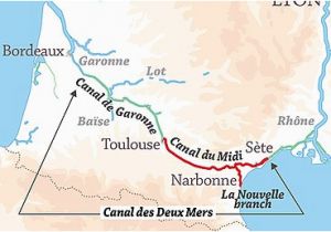 Where is Carcassonne In France Map Canal Du Midi Wikipedia