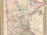 Where is Chaska Minnesota On A Map Old Historical City County and State Maps Of Minnesota