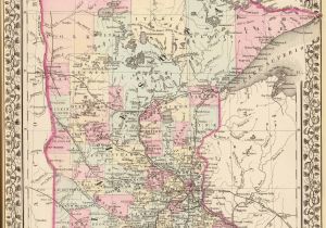 Where is Chaska Minnesota On A Map Old Historical City County and State Maps Of Minnesota