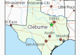 Where is Cleburne Texas On the Map Map Of Cleburne Texas Business Ideas 2013