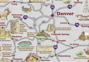 Where is Colorado Springs On the Map Colorado Springs Us Map