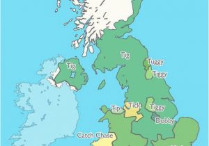 Where is Cornwall On the Map Of England What Children In the Uk Call the Popular Playground Chasing