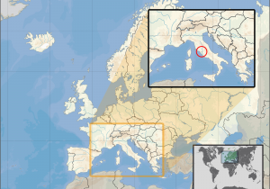 Where is Croatia Located On A Map Of Europe atlas Of Vatican City Wikimedia Commons
