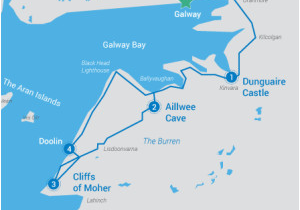 Where is Doolin Ireland On the Map tour the Cliffs Of Moher From Galway Burren Day tour