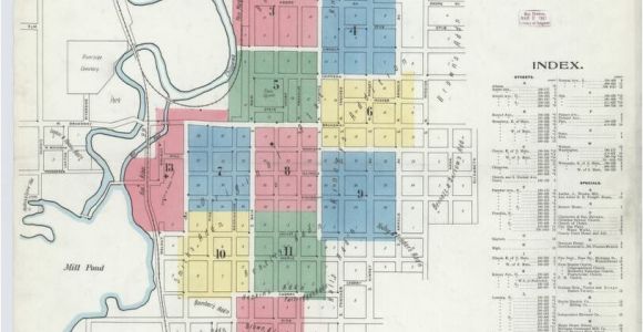 Where is Dowagiac Michigan On the Map Map Michigan Library Of Congress