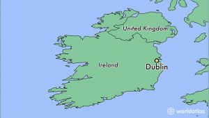 Where is Dublin Ireland Located On A Map 77 Clearly Defined where is Ireland On World Map