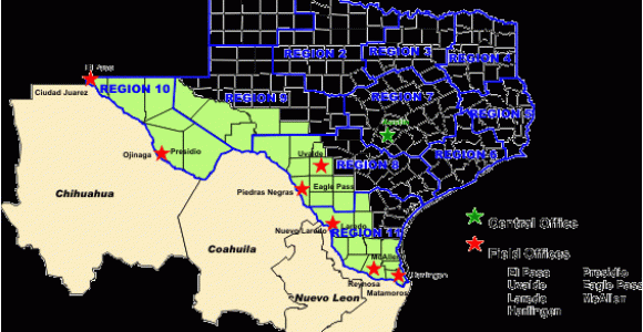 Where is Eagle Pass Texas On A Map Map Of Texas Border with Mexico Business Ideas 2013