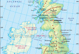 Where is England On A Map Britain Map Highlights the Part Of Uk Covers the England