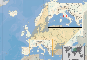 Where is Europe Located On the Map atlas Of Vatican City Wikimedia Commons