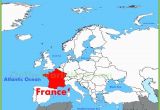 Where is France Located On the World Map Printable Map Of France Tatsachen Info