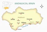 Where is Granada Spain at On the Map andalusia Spain Cities Map and Guide