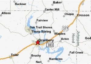 Where is Granbury Texas On the Map Map Of Granbury Texas Business Ideas 2013