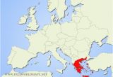 Where is Greece On A Map Of Europe 69 Comprehensible Map Of Greece In World Map