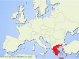 Where is Greece On A Map Of Europe 69 Comprehensible Map Of Greece In World Map