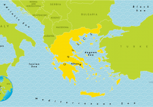 Where is Greece On A Map Of Europe 69 Comprehensible Map Of Greece In World Map