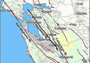 Where is Hayward California On the Map About the Hayward Fault Of California