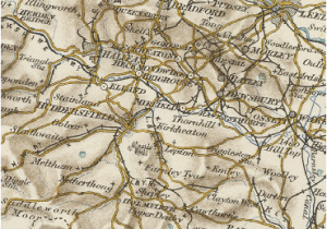 Where is Huddersfield On Map Of England History Of Kirkheaton In Kirklees and West Riding Map and Description