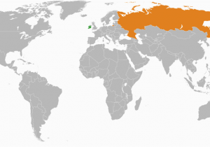 Where is Ireland On the World Map Ireland Russia Relations Wikipedia