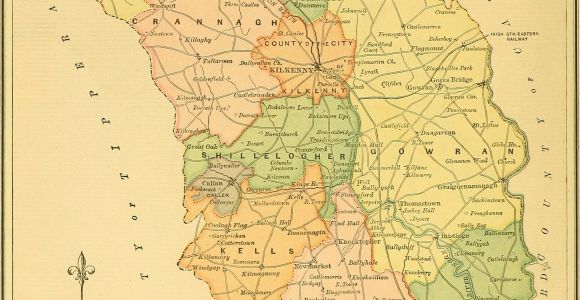 Where is Kilkenny In Ireland Map File Ireland 1885 Map Of County Kilkenny Jpg Wikimedia Commons