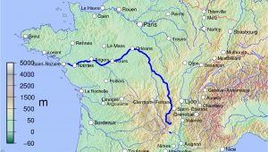 Where is Loire Valley In France Map Loire Wikipedia