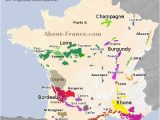 Where is Loire Valley In France Map Map Of French Vineyards Wine Growing areas Of France