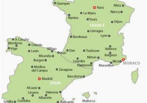 Where is Lourdes In France On A Map Map Of France and Spain and Italy Map Of France and Spain