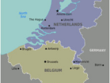 Where is Luxembourg Located On A Map Of Europe Benelux Wikipedia