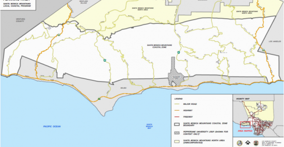 Where is Malibu On the California Map Santa Monica Mountains Plan Finally Wins Approval News