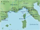 Where is Marseille France On A Map Map Of Spain France and Italy Cruising the Rivieras Of Italy France