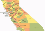 Where is Martinez California with Map California County Map