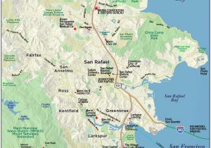 Where is Mill Valley California On Map Map Of Marin Directions