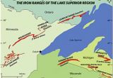 Where is Minnesota Located On the Map Iron Range Wikipedia