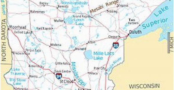 Where is Minnesota On the Map Mesabi Range Wikipedia