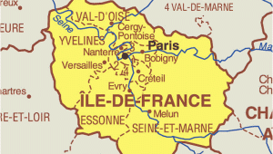 Where is Paris On the Map Of France Iile De France Parijs Paris Kaart Map Carte Eu Foto Frankrijk